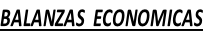 BALANZAS  ECONOMICAS